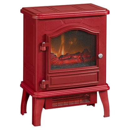 Modern Electric Freestanding Stylish Wood Stove Fireplace Heater