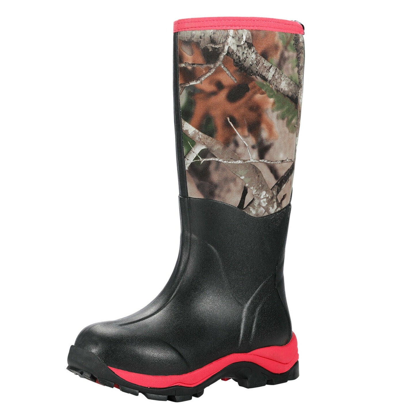 Womens' Waterproof Insulated Rubber Hunting Snake Boots