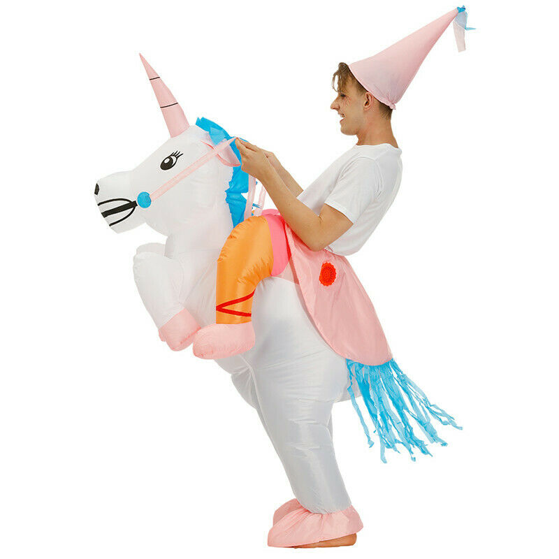 Funny Inflatable Blow Up Adult Halloween Costume Suit