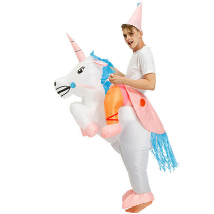 Funny Inflatable Blow Up Adult Halloween Costume Suit