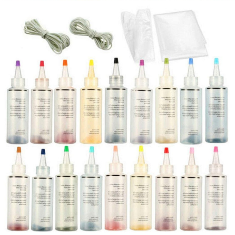 All In One Permanent Tie Dye Supplies Kit