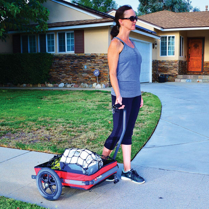 Compact Bicycle Cargo Trailer Cart Wagon