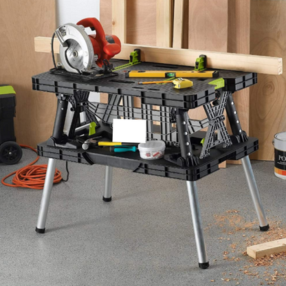 Portable Folding Miter Saw Table Station Stand